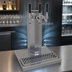 Thumbnail image #4 for Glastender 3-Faucet Stainless Steel Countertop Air-Cooled Column Draft Dispensing Tower