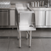 Thumbnail image #4 for BK Resources Freestanding Underbar Mixing Station with Drainboard and Blender Shelf, 12 Inch x 21 Inch