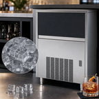 Thumbnail image #4 for Eurodib USA Brema CB640ABHCAWS Undercounter Cube Ice Maker with Bin, Air-Cooled, 140 lb/Day, 88 lb Bin, 23 g Cubes