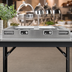 Thumbnail image #4 for TableCraft Double Induction Countertop Station Kit with Cooling Plates, Brushed Finish, Translucent Clear Duracoat