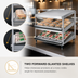 Thumbnail image #4 for Hatco Glo-Ray 41-Inch Countertop Pass-Thru Merchandising Warmer with 2 Slanted Shelves