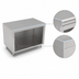 Thumbnail image #4 for John Boos 48 Inch x 24 Inch Open Front Cabinet Base Stainless Steel Work Table