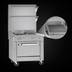 Thumbnail image #4 for Southbend Platinum 32-Inch Heavy Duty Gas Range with 16-Inch Hot Top, 16-Inch Griddle, and Convection Oven