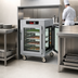 Thumbnail image #4 for Metro C5 8 Series 1/2-Height Pass-Thru Controlled Temperature Holding Cabinet with Glass Doors, Universal Wire Slides and Touchscreen Controls