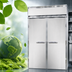 Thumbnail image #4 for Continental Refrigerator Designer Line Two-Section Extra-High Roll-In Freezer with Stainless Steel Interior and Exterior