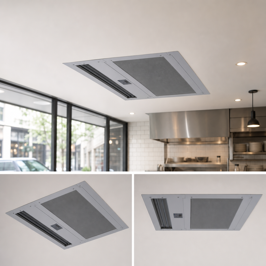 Recessed In-Ceiling Design