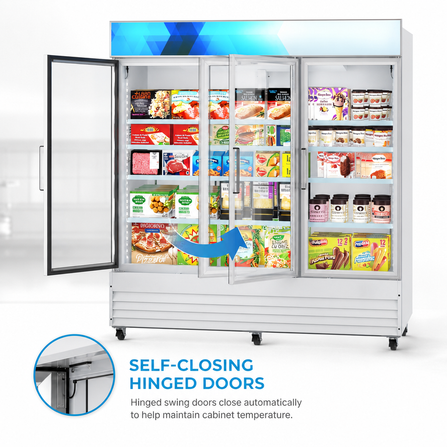 Self-Closing Hinged Doors