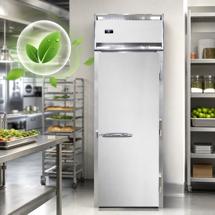 Product image #4 for Continental Refrigerator Designer Line D1FINSSE One-Section Extra-High Roll-In Freezer