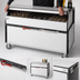 Thumbnail image #4 for Dinex Chest-Style Portable Bar with Insulated Ice Bin, Frost White