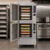 Thumbnail image #4 for Cleveland Steamcraft Ultra 10 2-Compartment Pressureless Natural Gas Convection Steamer, 10-Pan Capacity