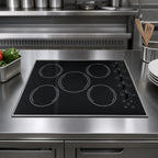 Thumbnail image #4 for Summit Commercial CR5B273B 27-Inch Built-In 5-Burner Electric Radiant Cooktop with Black Ceramic Glass Surface