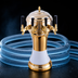 Thumbnail image #4 for Perlick Roma 4-Faucet Countertop Glycol-Cooled Draft Beer Tower with Gold-Tone Brass Body and White Ceramic Skirt