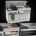 Thumbnail image #4 for Comstock-Castle 60-Inch Gas Range with 4 Star Burners, 36-Inch Raised Griddle and 2 Standard Ovens