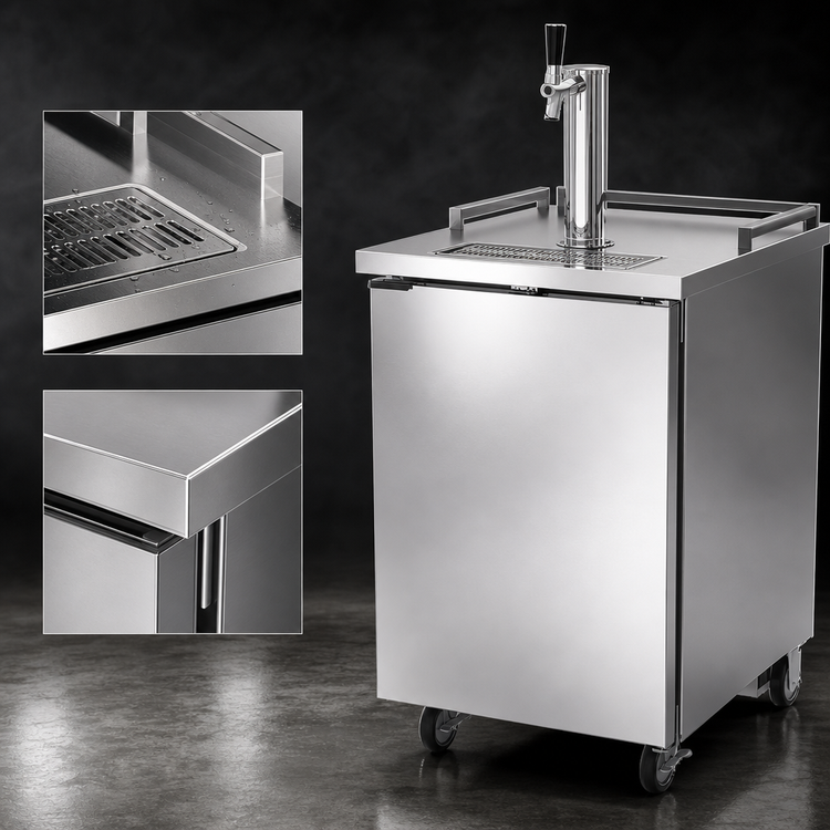 Product image #4 for Beverage-Air Outdoor Portable Draft Beer Dispenser with 1 Faucet, 1-Keg Capacity