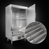 Thumbnail image #4 for MasterRange 24-Inch Propane Gas Smokehouse with Right-Hinged Door