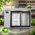 Thumbnail image #4 for Continental Refrigerator BB50NSSSGD 50-Inch Front Breathing Back Bar Cooler with Sliding Glass Doors