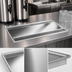 Thumbnail image #4 for Atlas Metal WUD-44 44-Inch Drop-In Beverage Station Urn Drain with Double Troughs