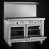Thumbnail image #4 for Southbend Ultimate 48-Inch Gas Restaurant Range with 6 Burners and 2 Space Saver Ovens