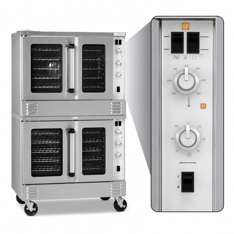Product image #4 for Southbend Platinum Double Deck Bakery-Depth Electric Convection Oven with Standard Controls