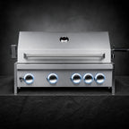 Thumbnail image #5 for Koolmore KM-OKS-BQ30 30-Inch Built-In Liquid Propane Outdoor BBQ Grill, 5 Burners, Stainless Steel