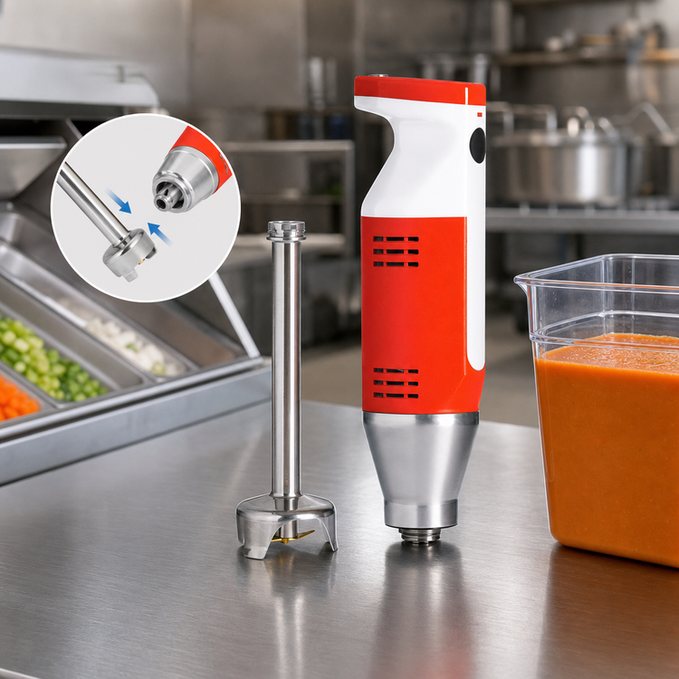 Product image #4 for MiniPro MX070.12 Hand-Held Variable-Speed Immersion Blender with 1-Gallon (4-Liter) Capacity and 6.5-Inch Stainless Steel Shaft