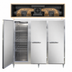 Thumbnail image #4 for Continental Refrigerator DL3W-SS-PT Designer Line 3-Section Full-Size Pass-Thru Heated Holding Cabinet, 72 Cu. Ft. Capacity