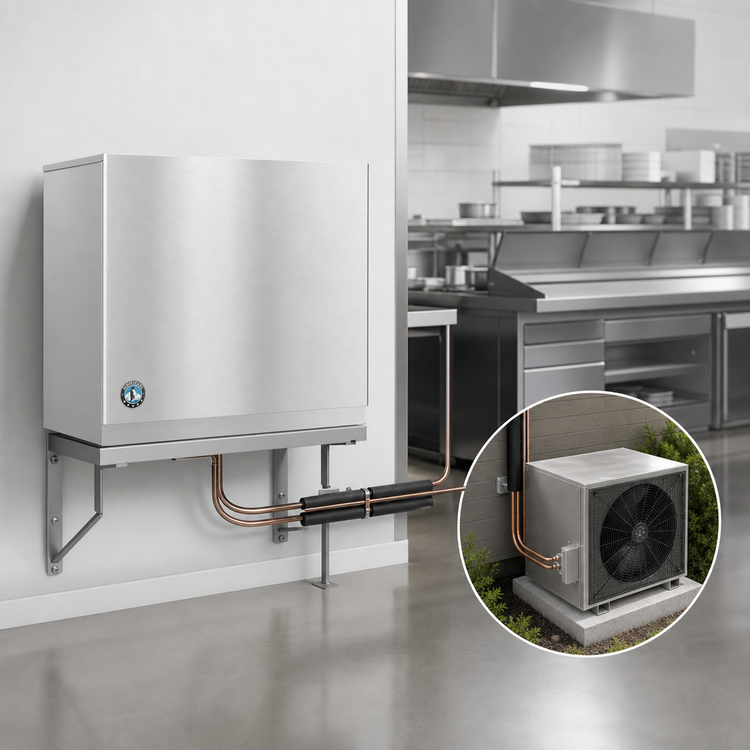 Product image #5 for Hoshizaki Serenity KMS-1402MLJ 30-Inch Remote Air-Cooled Crescent Cube Ice Machine