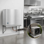 Thumbnail image #5 for Hoshizaki Serenity KMS-1402MLJ 30-Inch Remote Air-Cooled Crescent Cube Ice Machine, Stainless Steel, Up to 1,501 lb per 24 Hours