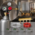 Thumbnail image #4 for 4-Faucet Draft Beer Kit with CO2 Regulator, Manifold, Air Lines, and Sankey Taps