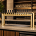 Thumbnail image #4 for Pass-Thru Glycol-Cooled Countertop Draft Beer Tower with 14 Faucets, PVD Brass Finish
