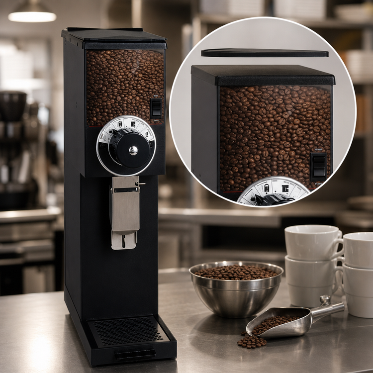 Product image #4 for BUNN G2HD Heavy-Duty Bulk Coffee Grinder with 2 lb Hopper, Turbo Action, Bag Switch