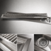 Thumbnail image #4 for Advance Tabco 84-Inch Drop-In Stainless Steel Urn Trough with Louvered Cover and Drain