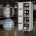 Thumbnail image #4 for Victory UltraSpec One-Section Pass-Thru Solid Half-Door Freezer, Self-Contained, Standard Depth, 4 Half Doors