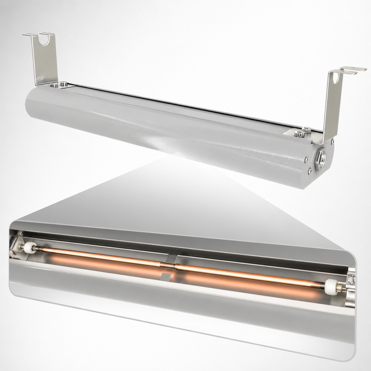 Product image #4 for Vollrath 48-Inch Low Profile Unlighted Strip Heat Lamp
