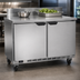 Thumbnail image #5 for Beverage-Air WTF48AHC 48-Inch Two-Section Worktop Freezer with Solid Doors