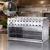 Thumbnail image #4 for Omcan 36-Inch Countertop Natural Gas Infrared Cheese Melter