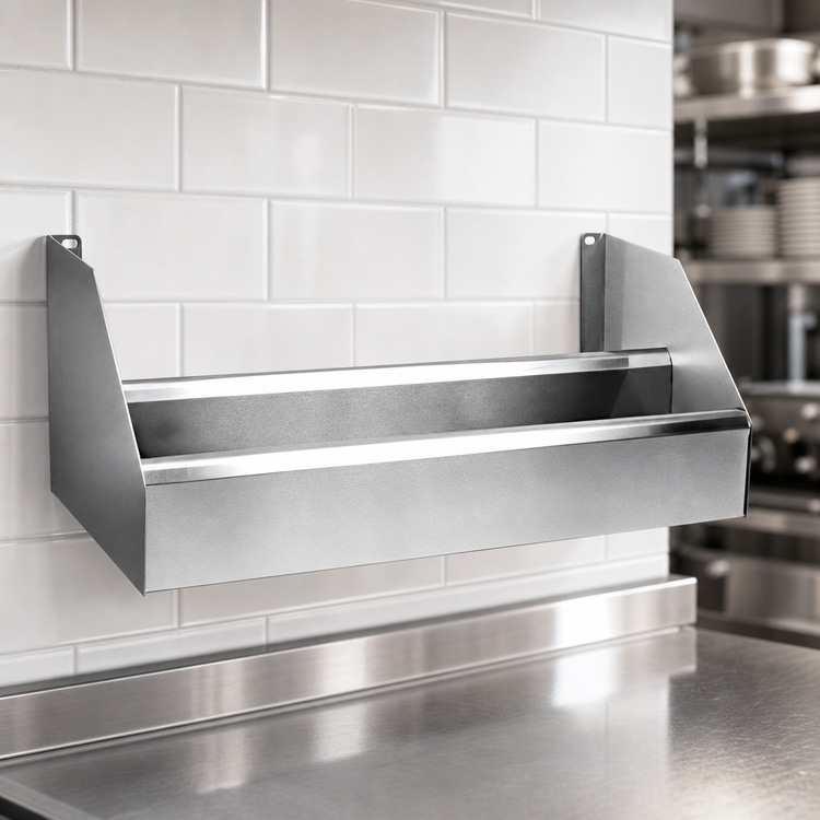 Product image #4 for CHOICE Double Stainless Steel Speed Rail, 12-Inch W x 10-Inch D