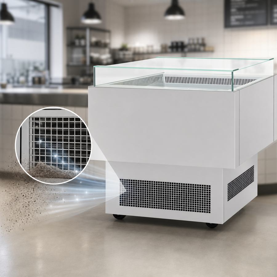 Self-Cleaning Condenser