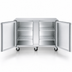 Thumbnail image #4 for Traulsen Dealer's Choice Compact Two-Section Reach-In Undercounter Freezer, 60 Inch Wide, Rear-Mounted Self-Contained Refrigeration