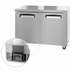 Thumbnail image #4 for Hoshizaki Economy Series Two-Section Undercounter Freezer, 12.09 Cu. Ft., Rear-Mounted Self-Contained, Stainless Steel