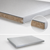 Thumbnail image #5 for John Boos Stainless Steel Countertop with Particle Board Underlayment, 120 x 25 Inches, Flat No-Backsplash