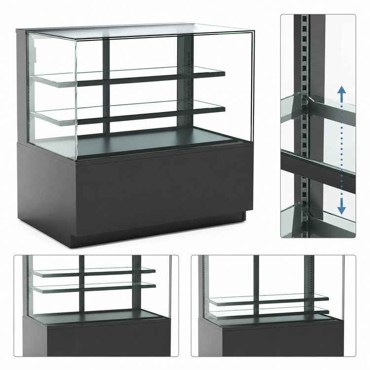 Product image #4 for Structural Concepts Reveal® 59-3/4-Inch See-Thru Refrigerated Service Case