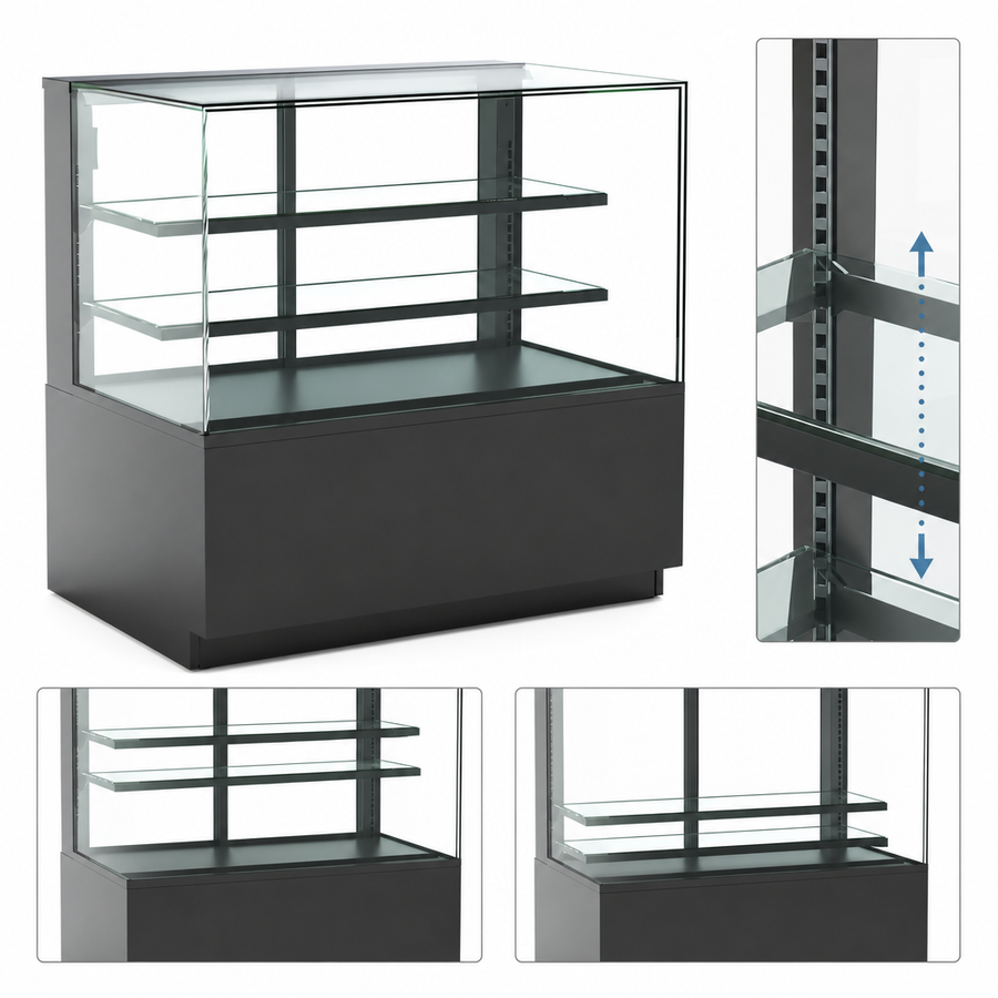 Adjustable Glass Shelving