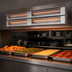 Thumbnail image #4 for Hatco Glo-Ray 18-Inch Unlighted Max Watt Dual Infrared Strip Heater, 6-Inch Spacer, 900 Watts, Aluminum