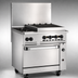 Thumbnail image #4 for Vulcan Endurance 36-Inch Natural Gas Restaurant Range with 2 Open Burners, 24-Inch Charbroiler and Standard Oven