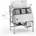 Thumbnail image #4 for Legion Skittle SKG10-9 Gas Tilt Multi-Function Cooker
