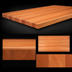 Thumbnail image #4 for John Boos Boos Block American Cherry Edge Grain Kitchen Countertop, 120 x 48 x 3 Inch, Varnique Finish