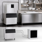 Thumbnail image #4 for Hoshizaki F-2001MLJ Remote Low-Side Flake Ice Maker, Up to 2,280 lb/24 Hours, Stainless Steel, 30-Inch Wide