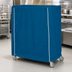Thumbnail image #4 for Metro 60 x 18 x 62 Inch Mariner Blue Nylon Cart Cover for Queen Mary and Banquet Carts
