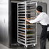 Thumbnail image #4 for Panco Mobile Full-Height Side-Load Open-Sided Oven Rack for 20 18 x 26-Inch Pans